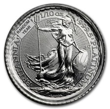 1/10 OZ PLATINUM BRITANNIA