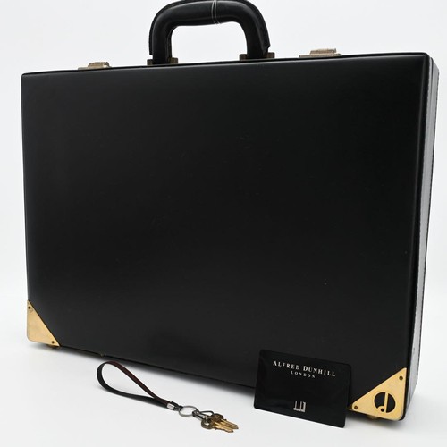 Dunhill attache case - attache, black