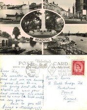 Vintage Postcard - Reading