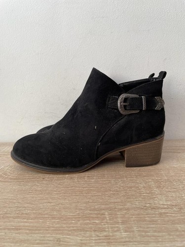 Women black suede - tu,