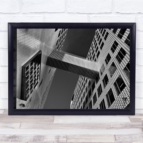 Connected buildings black and