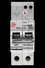 WYLEX 32 AMP CURVE C 6kA 30mA