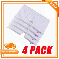 4x Microfiber Mop Pads For