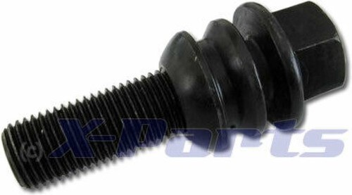 Black wheel bolts porsche - black,