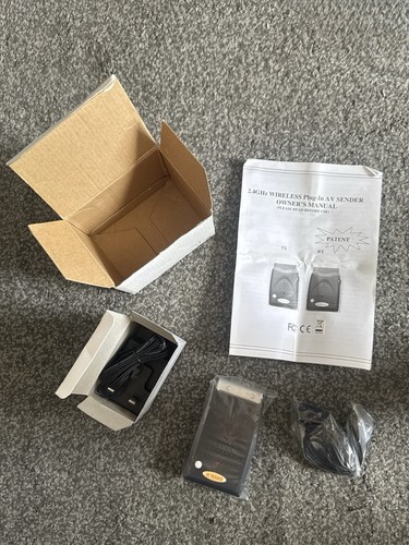 4ghz wireless plug av - plug-in,