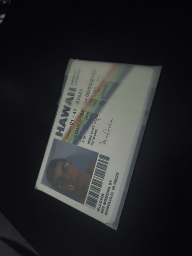 Mclovin plastic card - plastic,