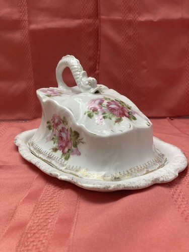 Vtg victorian porcelain cheese - vtg,