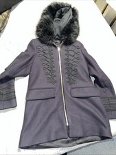 RARE ZARA NAVY MILITARY STYLE