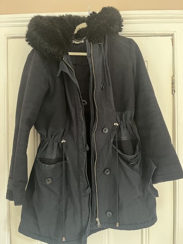 Whistles parka coat navy - coat,