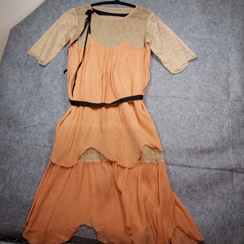 Authentic 1920s silk - authentic, chiffon