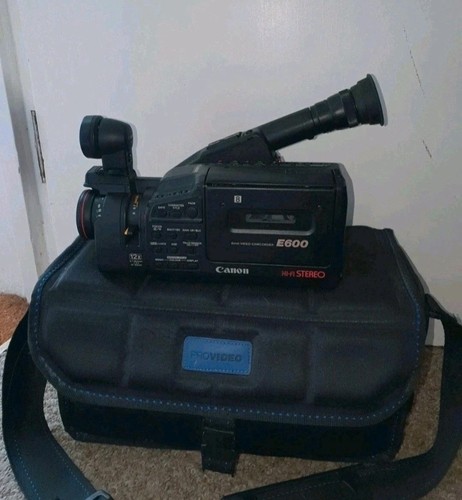 Canon e600 camcorder with - e600,