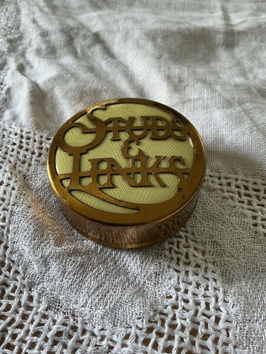 Vintage brass studs - brass, &