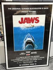 Jaws reissue - US sheet cinema