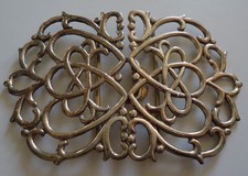 1980 Silver Belt Buckle Silver