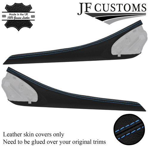 Blue leather 2x - st., centre