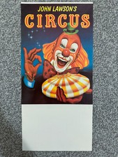 Vintage John Lawson's Circus poster 1990s - SMALL [1]