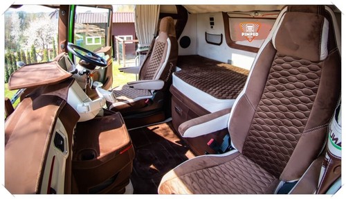 Seat covers scania - seat, p/g