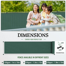 Garden Privacy Screen Fence