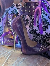 Purple Fetish Ballet Lockable