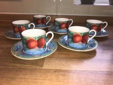 6x Small Fine French Porcelain