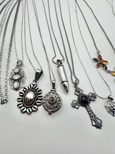 Solid sterling 925 necklace - ,