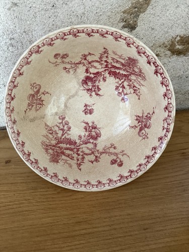 French large stained footed - french,