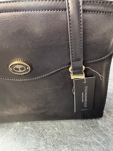 Large black handbag by - large,