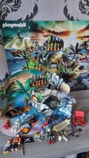 Playmobil 4164 Vintage Advent Calendar Pirates Treasure Cove Scene Map Gold 