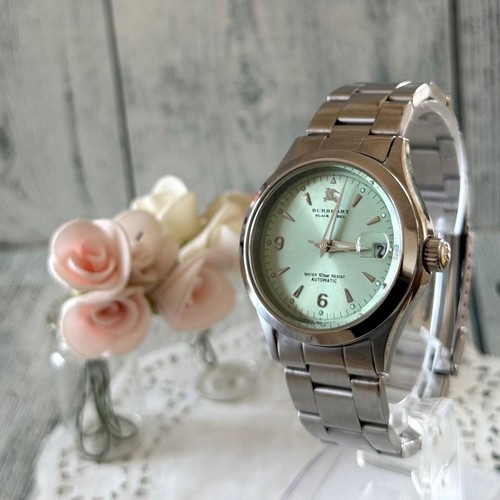 Burberry automatic watch green - burberry,