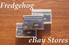 3 x QUALITY FUJI DVM-60  MINI