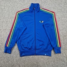 Adidas Jacket Mens Medium Blue