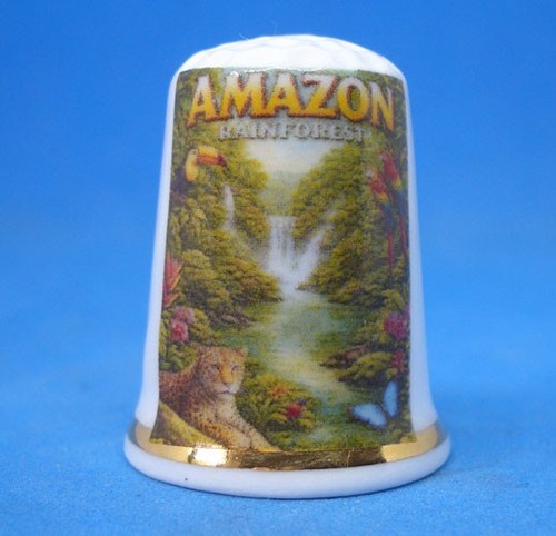 Birchcroft china thimble - china,