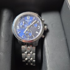 Tissot Chronograph 41mm Blue Face Watch For Men  ( 18cm Wrist)