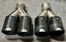 BMW 3” Quad M Carbon Exhaust Tips