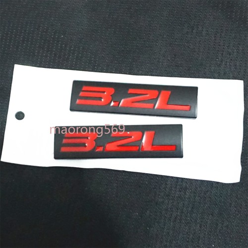 Red matte black 2l metal - matte, 3.2l