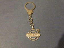 18ct Volvo Key Chain Key Ring Hallmarked B'ham 1989 Yellow Gold