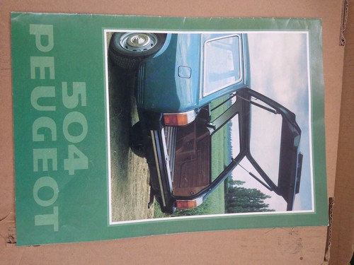 Peugeot 504 estate car range - 504,