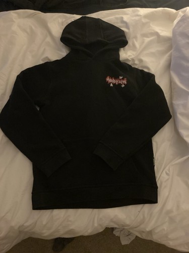 Hoodrich hoodie black - black, red
