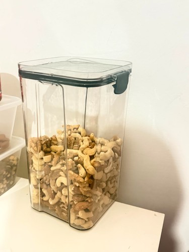 Storage jars with lids - storage,