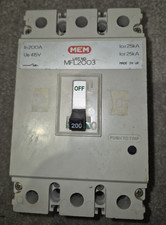 MFL2003 MEM MCCB 200 Amp Triple Pole 200A 3 Phase Memshield 2