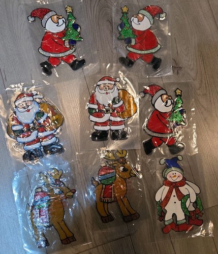 Vintage christmas stained - christmas,