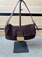 Vintage Fendi Baguette Suede