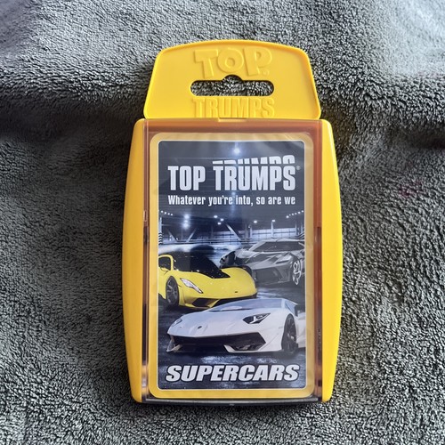 Supercars top trumps card game - trumps,