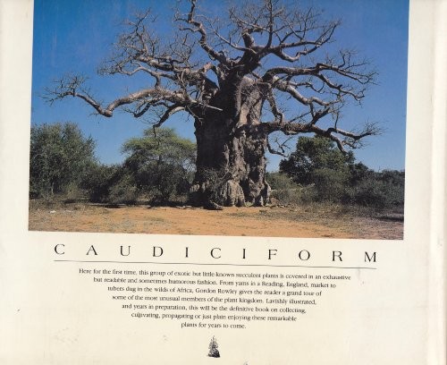 Caudiciform and pachycaul - and,