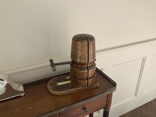 Adjustable Hat Stretcher Millinery Shop Display Block Rest England 1900s