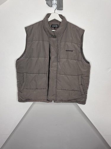 Kickers grey bodywarmer zip - kickers,