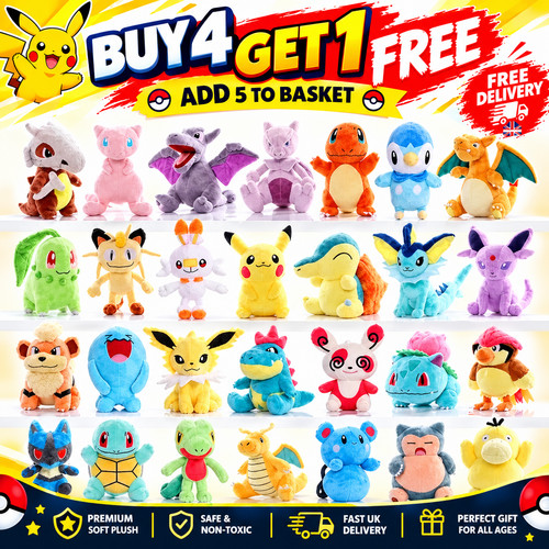 Pokemon stuffed plush toys - pokemon,