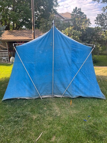 Vtg canvas tent wenzel - vtg,