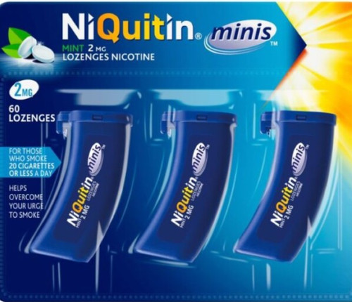 Niquitin minis 2mg mint - niquitin,