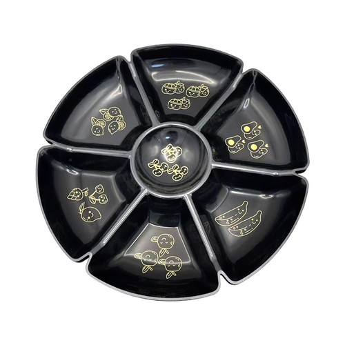 Divided snack serving tray - snack,